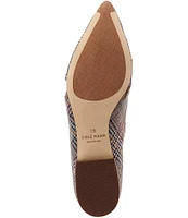 Cole Haan Vanya Plaid Tassel Loafers