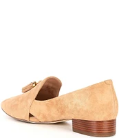 Cole Haan Vanya Suede Tassel Loafers