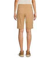 Columbia All Seasons Omni-Shade Mid Rise Waist Long Pull-On Shorts
