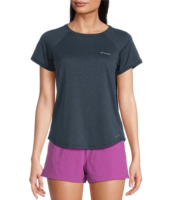 Columbia Bogata Bay Crew Neckline Short Sleeve Tee