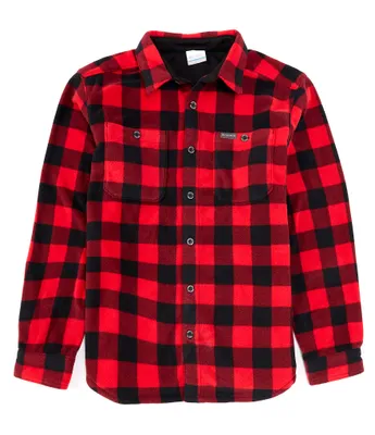 Columbia Check Flare Gun Fleece Overshirt