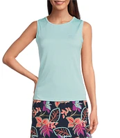 Columbia Crew Neckline Sleeveless Tank
