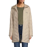 Columbia Heavenly Long Hooded Quilted Down Jacket