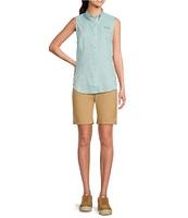 Columbia Leslie Falls Mid-Rise Waist Long Shorts