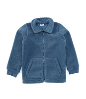 Columbia Little Boys 2T-4T Long Sleeve Rugged Ridge II Sherpa Jacket