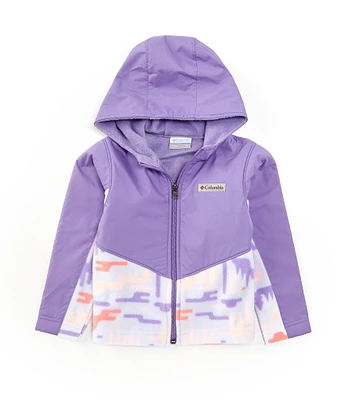 Columbia Little Girls 2T-4T Long Sleeve Steens MT™ II Overlay Hoodie