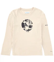 Columbia Little/Big Boys 4-18 Long Sleeve La Poudre Pass™ Graphic T-Shirt