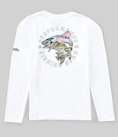 Columbia Little/Big Boys 4-18 PFG™ Long-Sleeve Graphic T-Shirt