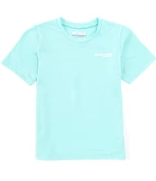 Columbia Little/Big Boys Short Sleeve PFG™ Elements Fish Graphic T-Shirt