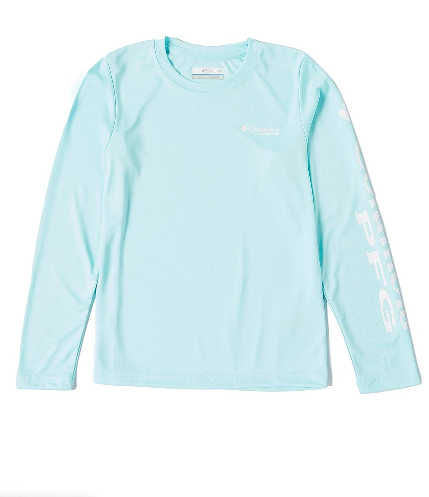 Columbia Little/Big Boys 4-18 Long Sleeve Terminal Tackle™ UPF 50 Sun T-Shirt