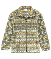 Columbia Little/Big Boys 4-18 Zing III Madras Fleece Full-Zip Jacket