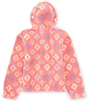 Columbia Little/Big Girls 4-18 Benton Springs™ Long Sleeve Printed Hooded Fleece Pullover