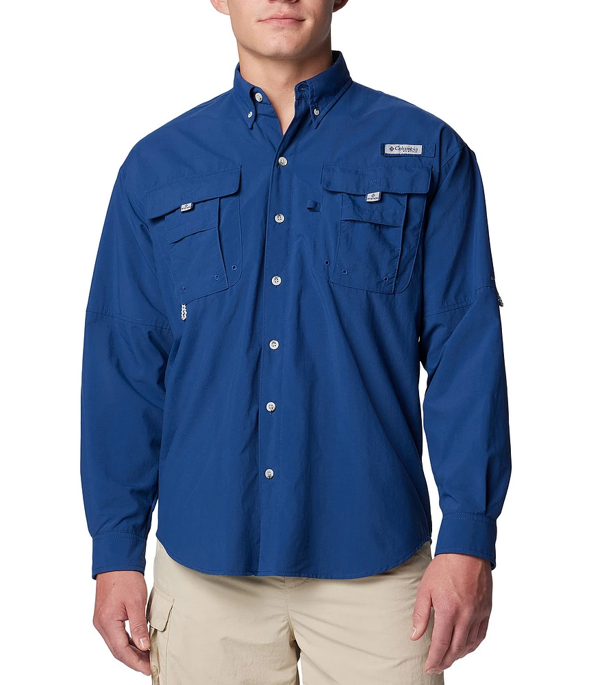 Columbia PFG Bahama II Omni-Shade Long Sleeve Woven Shirt