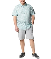 Columbia PFG Big & Tall Super Slack Tide Short Sleeve Woven Shirt