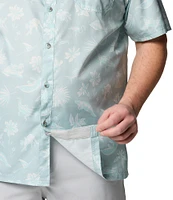 Columbia PFG Big & Tall Super Slack Tide Short Sleeve Woven Shirt