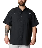 Columbia PFG Big & Tall Tamiami II Short-Sleeve Solid Shirt