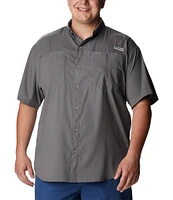 Columbia PFG Big & Tall Tamiami II Short-Sleeve Solid Shirt