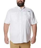 Columbia PFG Big & Tall Tamiami II Short-Sleeve Solid Shirt