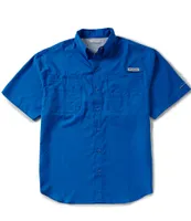 Columbia PFG Big & Tall Tamiami II Short-Sleeve Solid Shirt