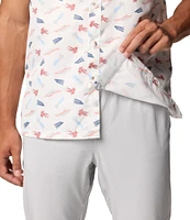Columbia PFG Super Slack Tide Short-Sleeve Printed Woven Shirt