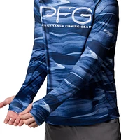 Columbia PFG Super Terminal Tackle Vent Camo Long Sleeve T-Shirt