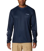 Columbia PFG Terminal Tackle Fish Star Graphic Long Sleeve T-Shirt