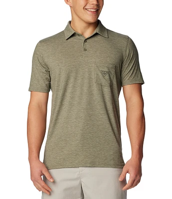 Columbia PFG Uncharted™ Short Sleeve Polo Shirt