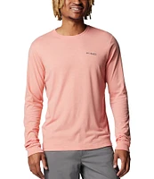 Columbia PFG Uncharted Tech Back Graphic Performance Long Sleeve T-Shirt