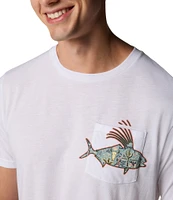 Columbia PFG Wild Cast Pocket Short Sleeve T-Shirt