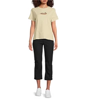 Columbia Rolling Bend Organic Cotton Graphic Print Crew Neck Short Sleeve Tee