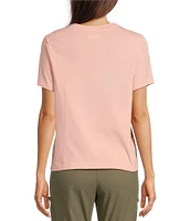 Columbia Rolling Bend Organic Cotton Graphic Print Crew Neck Short Sleeve Tee