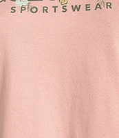 Columbia Rolling Bend Organic Cotton Graphic Print Crew Neck Short Sleeve Tee
