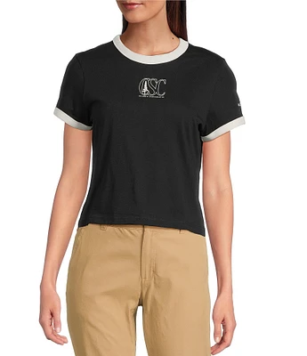 Columbia Rolling Bend Organic Cotton Graphic Print Short Sleeve Tee