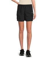 Columbia Sandier Mid Rise Elastic Waist Cargo Shorts