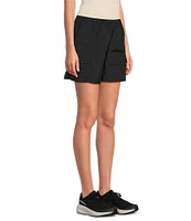Columbia Sandier Mid Rise Elastic Waist Cargo Shorts