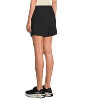 Columbia Sandier Mid Rise Elastic Waist Cargo Shorts