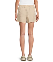 Columbia Sandier Mid Rise Elastic Waist Cargo Shorts