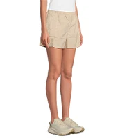 Columbia Sandier Mid Rise Elastic Waist Cargo Shorts