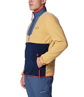 Columbia Sequoia Grove Fleece Color Block Half-Zip Pullover