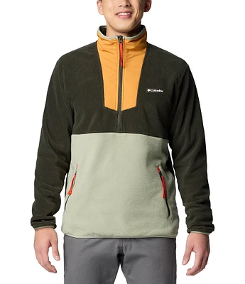 Columbia Sequoia Grove Fleece Color Block Half-Zip Pullover