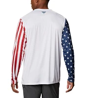 Columbia PFG Terminal Tackle Americana Long Sleeve T-Shirt