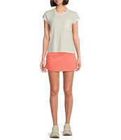 Columbia All Seasons Comfort Stretch Mid Rise Skort