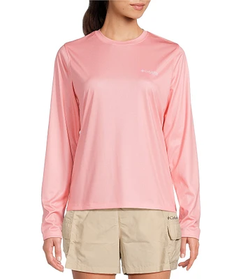 Columbia Women's Bahama Graphic Print Crew Neck Long Sleeve Shirt