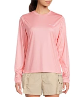Columbia Women's Bahama Graphic Print Crew Neck Long Sleeve Shirt