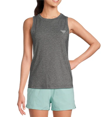 Columbia Women's PFG Uncharted Solid Crew Neck Sleeveless Tank