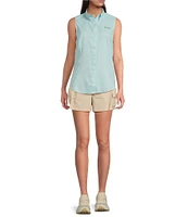 Columbia Women's Tamiami Collar Neck Sleeveless Button Front Shirt