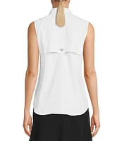 Columbia Women's Tamiami Collar Neck Sleeveless Button Front Shirt