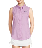 Columbia Women's Tamiami Collar Neck Sleeveless Button Front Shirt