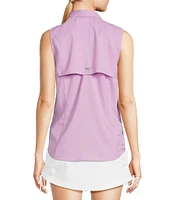 Columbia Women's Tamiami Collar Neck Sleeveless Button Front Shirt