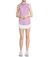 Columbia Women's Tamiami Collar Neck Sleeveless Button Front Shirt